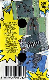 Box back cover for Mean Machine on the Commodore 64.
