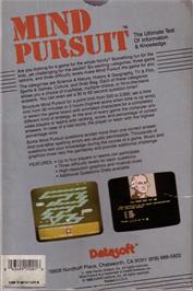 Box back cover for Mind Pursuit on the Commodore 64.