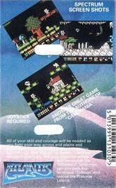 Box back cover for Moontorc on the Commodore 64.