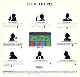 Box back cover for Murder on the Zinderneuf on the Commodore 64.