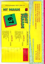 Box back cover for Niobia on the Commodore 64.