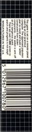 Box back cover for Nonterraqueous on the Commodore 64.