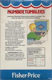 Box back cover for Number Tumbler on the Commodore 64.