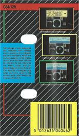 Box back cover for Ocean Conqueror on the Commodore 64.