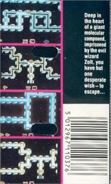 Box back cover for Octoplex on the Commodore 64.