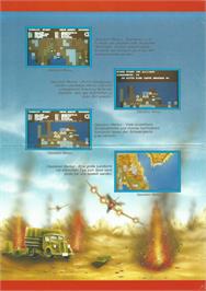 Box back cover for Operation Merkur on the Commodore 64.