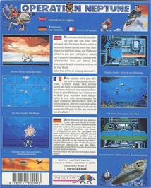 Box back cover for Operation Neptune (Infogrames) on the Commodore 64.