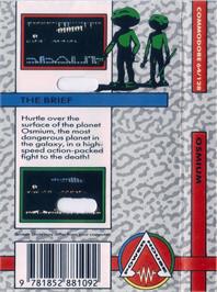 Box back cover for Osmium on the Commodore 64.