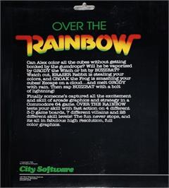 Box back cover for Over The Rainbow on the Commodore 64.