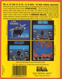 Box back cover for PHM Pegasus on the Commodore 64.