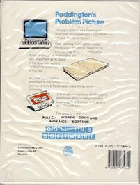 Box back cover for Paddington's Problem Picture on the Commodore 64.
