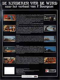 Box back cover for Passagers Du Vent, Les on the Commodore 64.