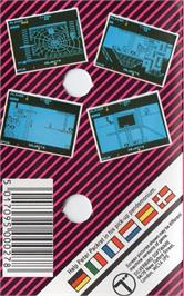 Box back cover for Peter Pack Rat on the Commodore 64.