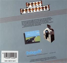 Box back cover for Pole Position (Tronic Verlag) on the Commodore 64.