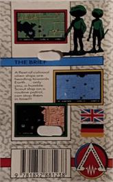 Box back cover for Powerama on the Commodore 64.