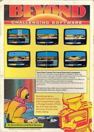 Box back cover for Psytron on the Commodore 64.