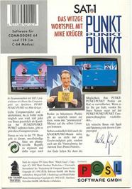 Box back cover for Punkt Punkt Punkt on the Commodore 64.