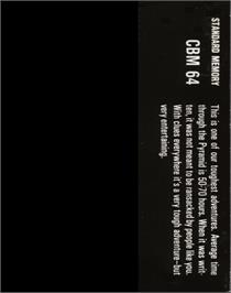 Box back cover for Pyramid (Compute!) on the Commodore 64.