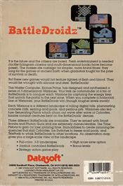 Box back cover for Red Led on the Commodore 64.