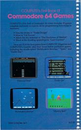 Box back cover for Richtofen's Revenge on the Commodore 64.