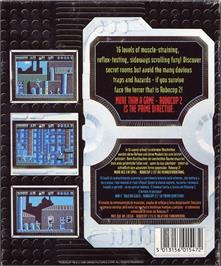 Box back cover for Robocop 2 on the Commodore 64.