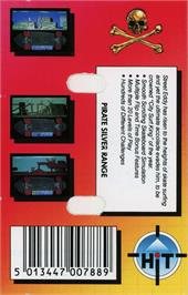 Box back cover for Rollerboard on the Commodore 64.