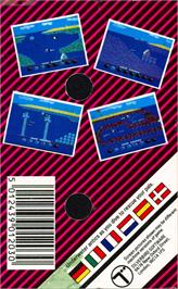 Box back cover for Scuba Kidz on the Commodore 64.