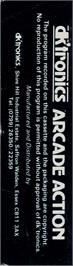 Box back cover for Slicker Puzzle on the Commodore 64.