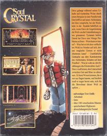 Box back cover for Soul Crystal on the Commodore 64.