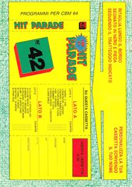 Box back cover for Space Knight on the Commodore 64.