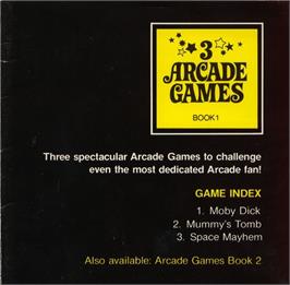 Box back cover for Space Mayhem on the Commodore 64.