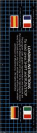 Box back cover for Space Walk (Mastertronic) on the Commodore 64.