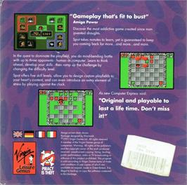 Box back cover for Spot - The Computer Game! on the Commodore 64.