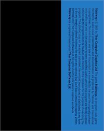 Box back cover for Stairways on the Commodore 64.