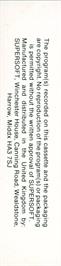 Box back cover for Star Command on the Commodore 64.