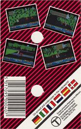 Box back cover for Street Warriors on the Commodore 64.