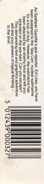 Box back cover for Subsunk on the Commodore 64.