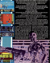 Box back cover for Terminator 2: Judgment Day on the Commodore 64.