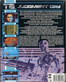 Box back cover for Terminator 2 - Judgment Day on the Commodore 64.