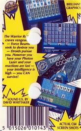 Box back cover for Terra Cognita on the Commodore 64.