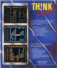 Box back cover for Th!nk Cross on the Commodore 64.