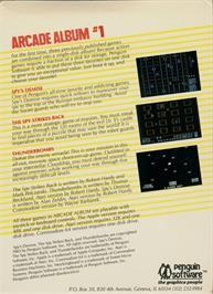 Box back cover for Thunder Bombs on the Commodore 64.