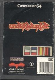 Box back cover for Underwurlde on the Commodore 64.