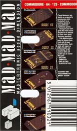 Box back cover for Vector Ball on the Commodore 64.