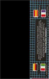 Box back cover for Vegas Jackpot on the Commodore 64.