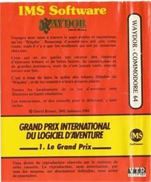 Box back cover for Waydor on the Commodore 64.
