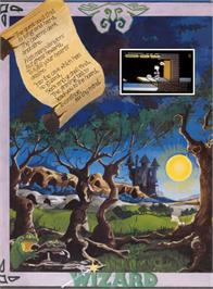 Box back cover for William Wobbler on the Commodore 64.