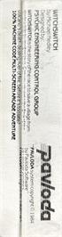 Box back cover for Witchswitch on the Commodore 64.