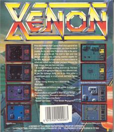 Box back cover for Xenon (Henky Design) on the Commodore 64.