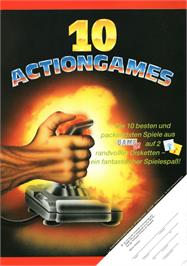 Box back cover for Xiphoids on the Commodore 64.